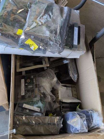Box of mis. Circuit board and wiring harness image