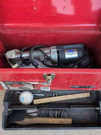 Waterloo toolbox with kett panel saw model ks-226 with accessories image