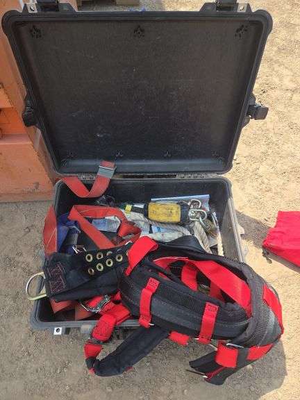 Elk River Fall Protection Safety Harnest Set in Pelican 1600 Case image