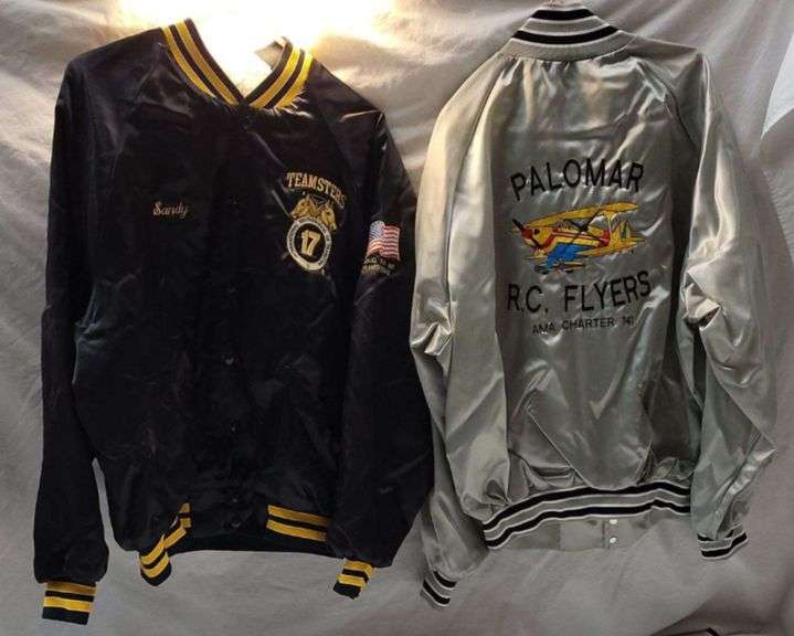 Palomar RC Flyers & Teamsters Union Letterman Jacket Lot image