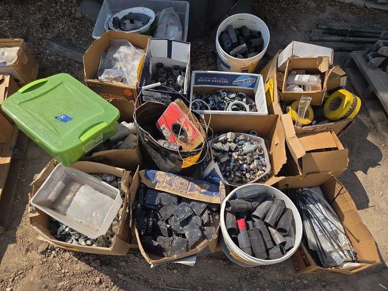 Pallet of Various Electrical Parts image
