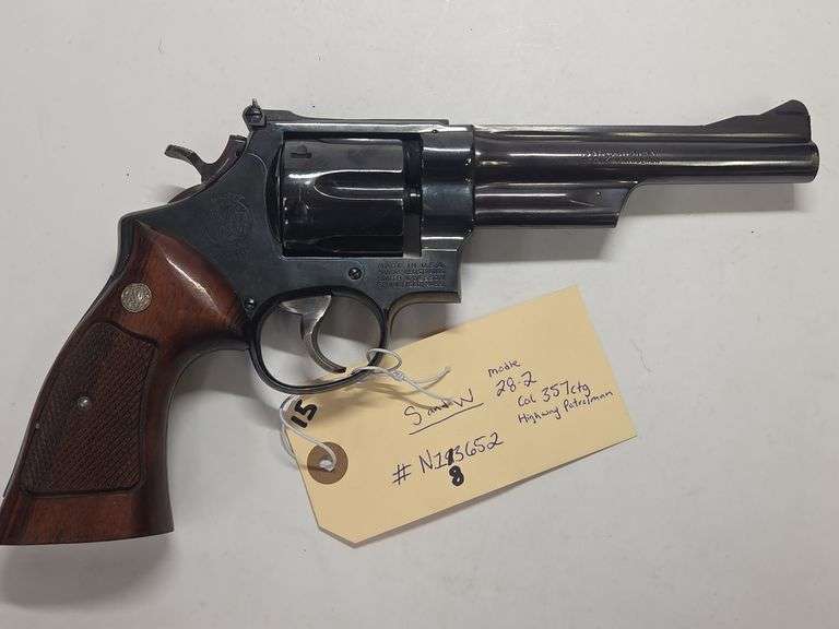 Smith & Wesson Highway Patrolman Model 28-2 .357 CTG Revolver image