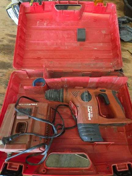 Hilti TE 4-A18 Cordless Hammer Drill W/ Battery Charger (No Battery Included image
