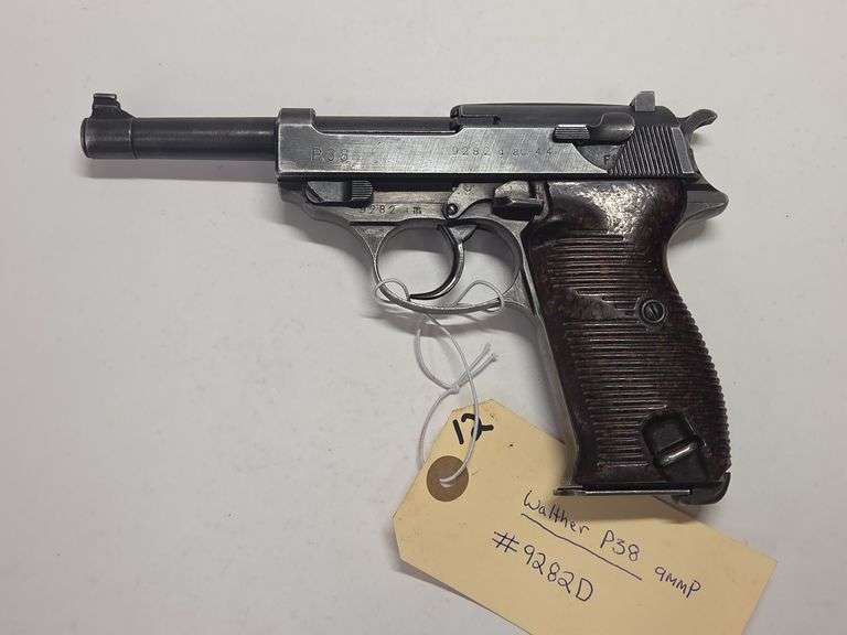 Walther Produced DA P38 9mm Parabellum Pistol image