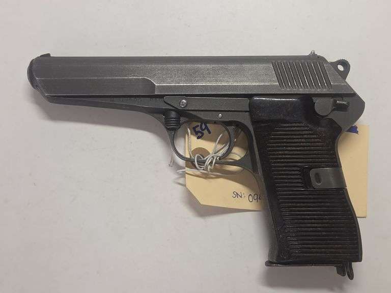 CZ Model CZ 52 7.62x25 Cal Semi Automatic Pistol image