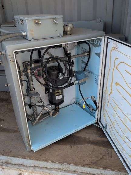 Hoffman cabinet with components image
