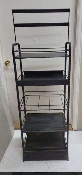 Metal Storage Rack with Shelves image