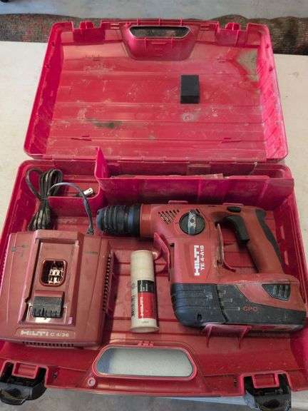 Hilti TE 4-A18 Cordless Rotary Hammer Drill. image