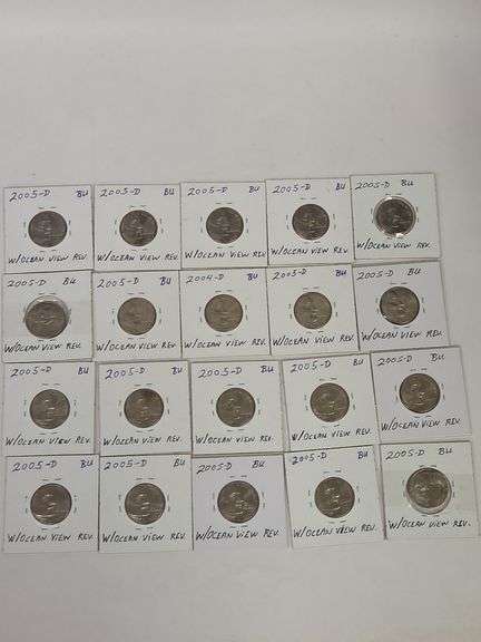20 2005 Ocean View Nickels P & D Mint Marks image