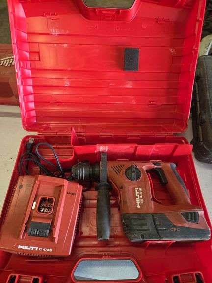 Hilti TE 4-A18 Cordless Hammer Drill w/ Battery Charger image