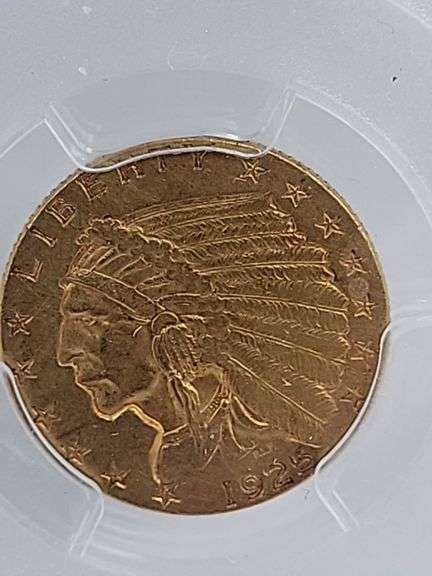 1925-D USA $2.50 Indian Head gold coin image