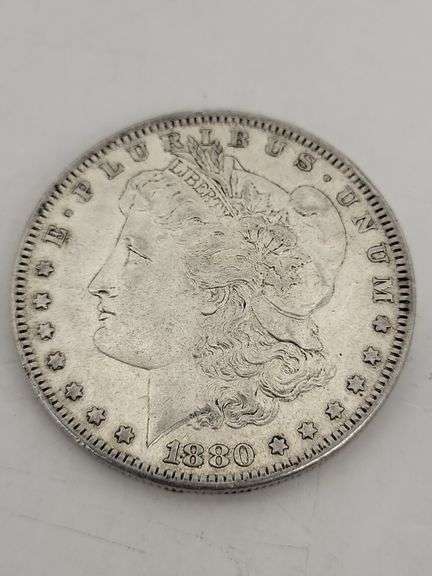 1880-P USA Morgan silver dollar unc image