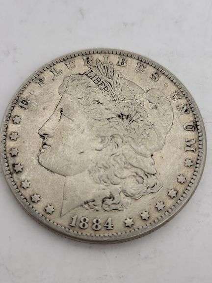 1884p-1889p USA Morgan silver dollars image