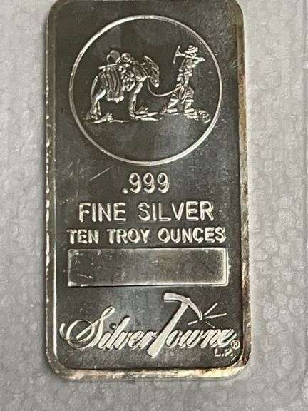 Ten Troy Ounce .999 Silver Bar image