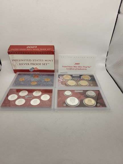 2009 United States Mint Silver proof set w/coa image