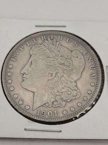 1901-O USA Morgan silver dollar image