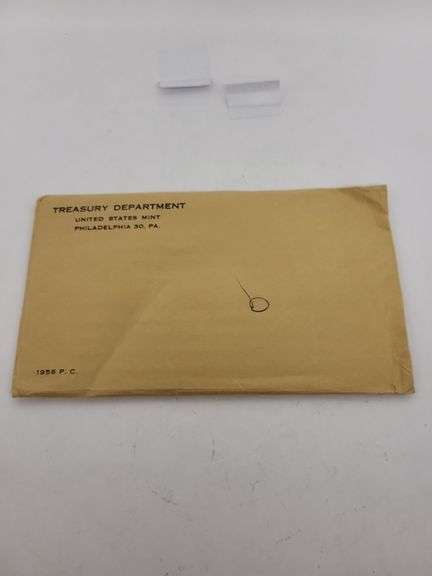 1956 p.c United States Mint Proof Set, Sealed, Unopened image