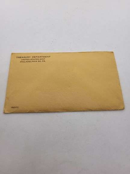 1962-p.c. United States Mint Proof Set, Sealed, Unopened in OGP image
