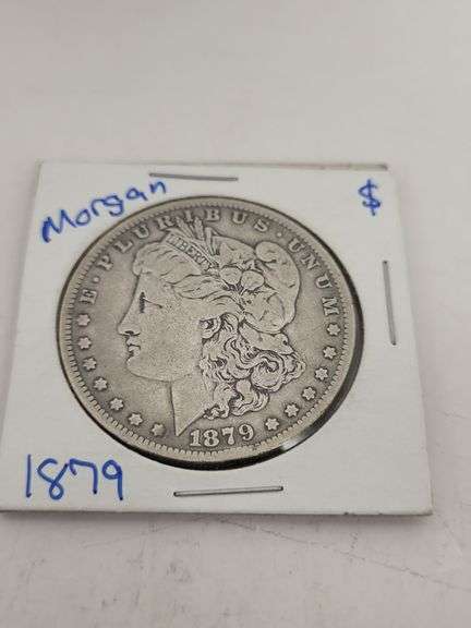 1879-P USA Morgan silver dollar image
