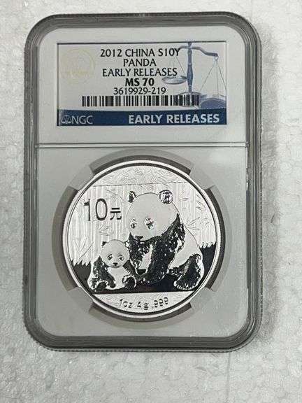 2012 China S1OY Panda MS70 image
