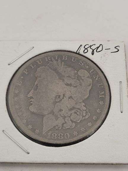 1880-S USA Morgan silver dollar image