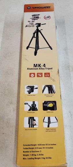 Vanguard MK - 4 aluminum alloy tripod. image