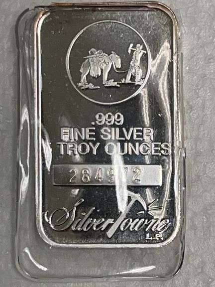 5 Troy Ounces of .999 Fine Silver Bar image