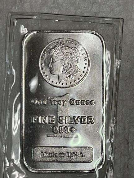 One Troy Ounce .999 Fine Silver Bar image