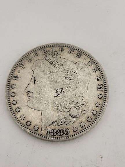 1880-1881 Morgan silver dollar different dates image
