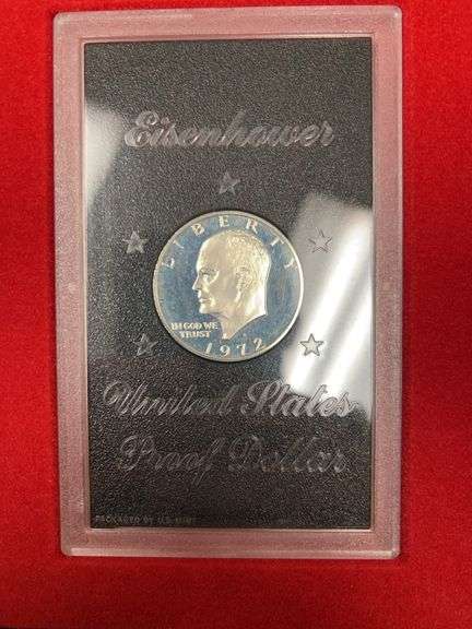 1972 Eisenhower Proof Dollar image