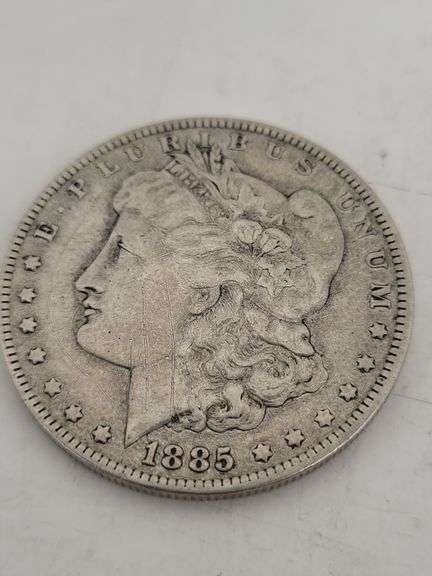 1885-o USA Morgan silver dollar image