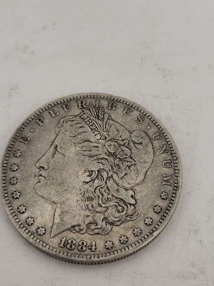 1884s-1885p USA Morgan silver dollars image