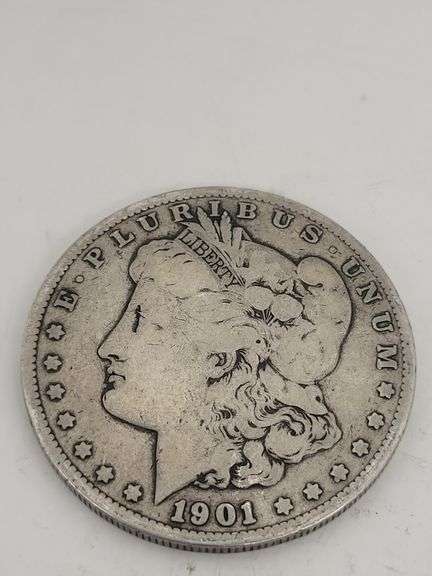 1901-O USA Morgan silver dollar image