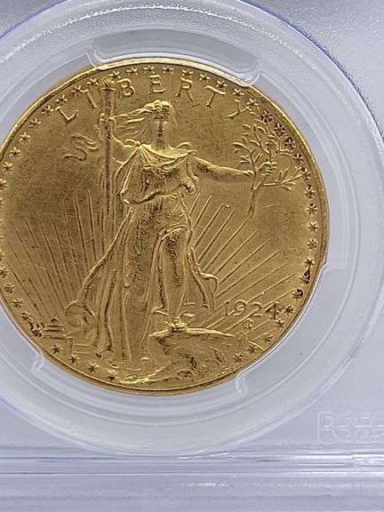 1924 $20 St. Gauden double eagle 1924 PCGS Genuine Gold Coin image