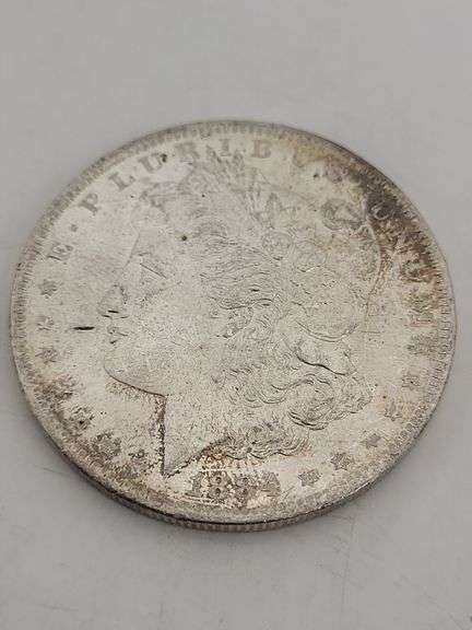 1884-O USA Morgan silver dollar unc image