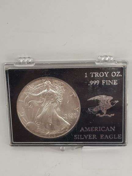 1996 Walking Liberty silver eagle 1oz image