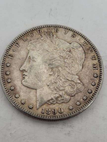 1890s-1891p Morgan silver dollars image