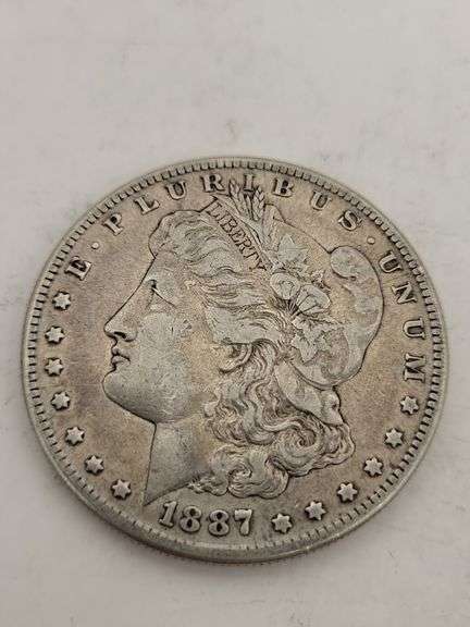1887s-1889o USA Morgan silver dollars image