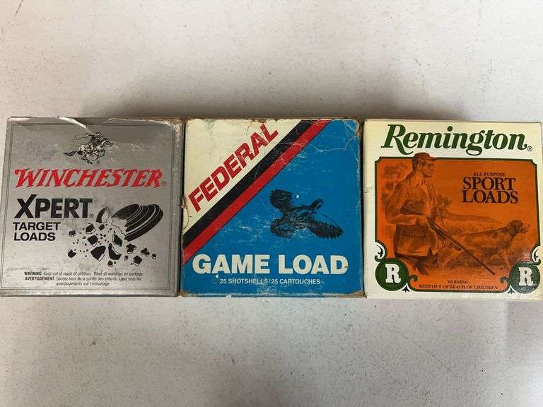 3 Boxes 12 Ga Shells 75 Total image