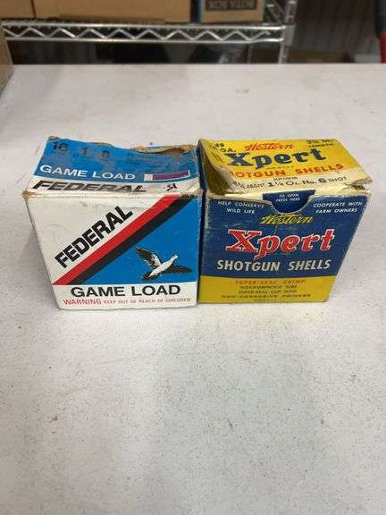 2 Boxes of 16 Ga Shotgun Shells 26 Total Shells image