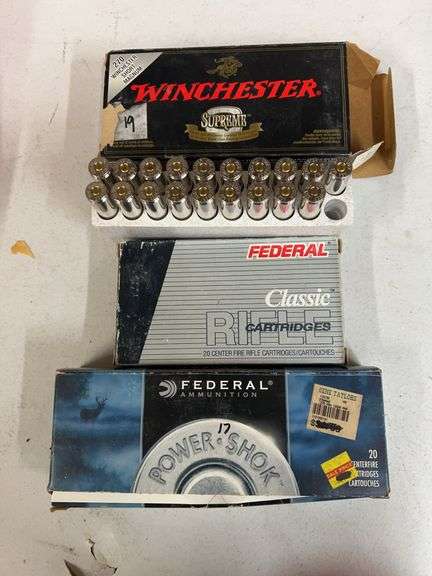 3 Boxes 270 Win 130 Grain 56 Shells Total image