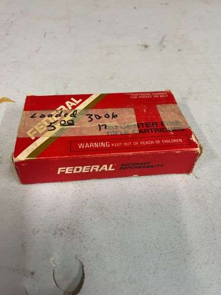 Box of 30-06 Springfield Federal 18 Total Rounds image