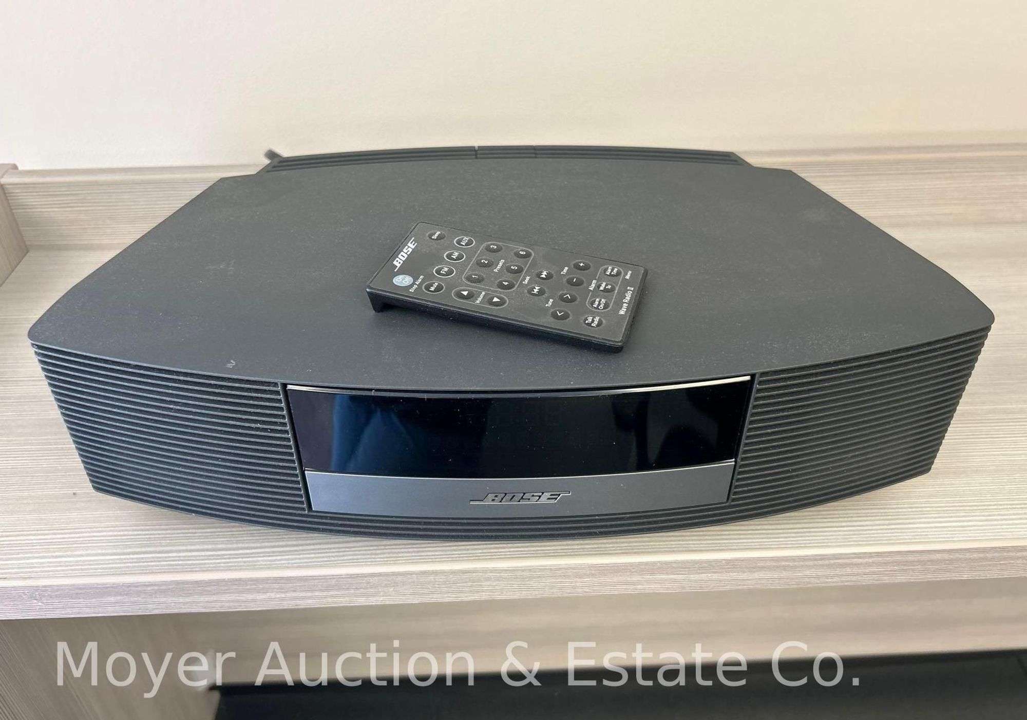 Bose Wave Radio II with Remote, Model AWR1B2 - Moyer Auction