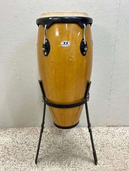 TJ Percussion Conga Drum, with Stand image