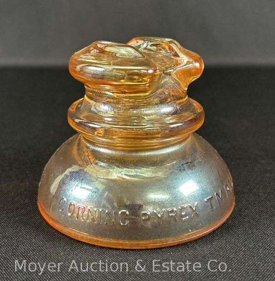 Corning Pyrex Carnival Glass Insulator image