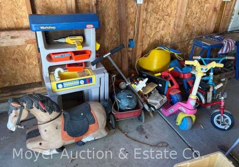 Group of Asst. Children's Toys, Tricycles, Etc. image