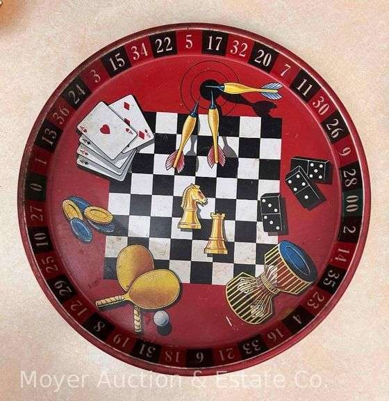 Vintage Metal Beer Tray, 13"w image