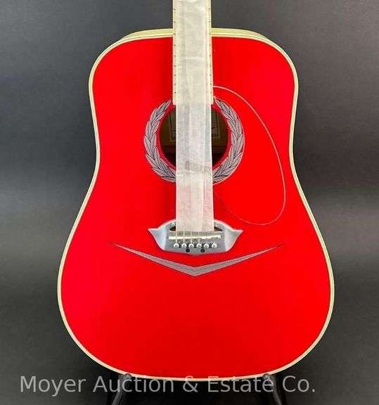 Esteban Eldarado Electrified Acoustic Guitar with Case, Amplifier, and DVDs image