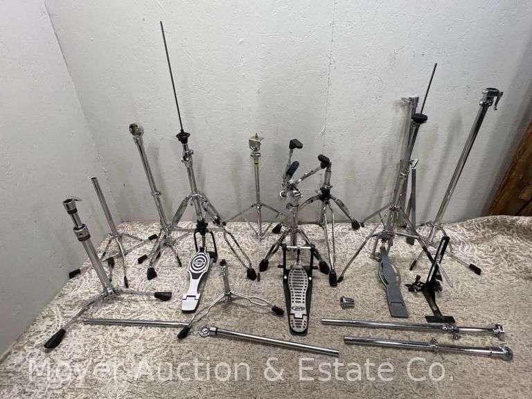 Group of Asst. Drum Stands and Hardware, Conditions/Completion Unknown image