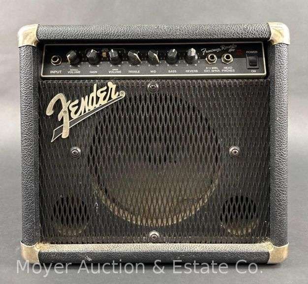 Fender Reverb Amplifier, Missing Handle, 13.5"x7"x12"h image